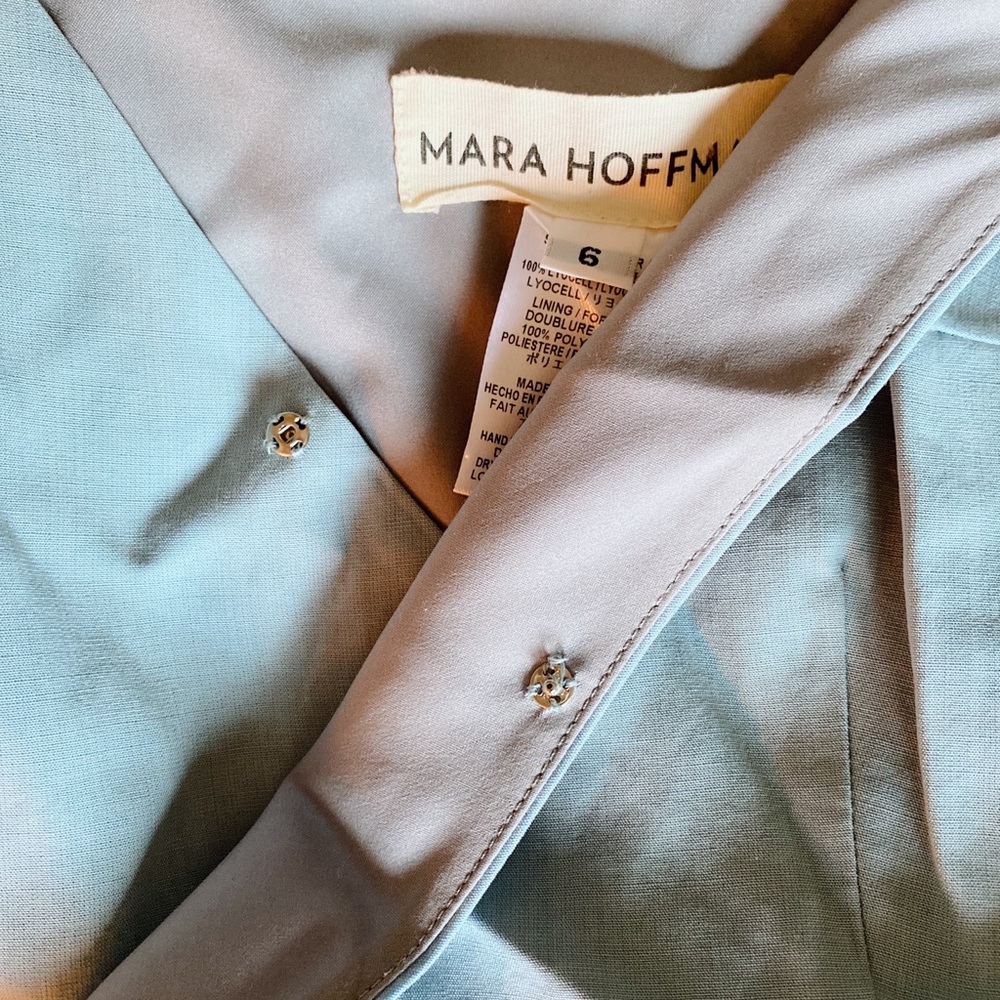 Mara Hoffman Tencel Cross Body Jumpsuit - Picture 9 of 9